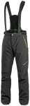 Spodnie CXS TRENTON softshell zimowe czarne żółto-pomarańczowe elementy HV