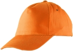 Czapka baseball pomarańczowa