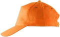 Czapka baseball pomarańczowa