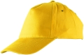Czapka baseball żółta