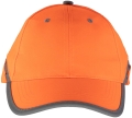 Czapka baseball BRIXTON FLASH odblaskowa pomarańczowa