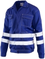 Bluza robocza BRIXTON CLASSIC odblaskowa niebieska