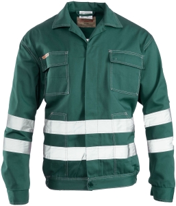 Bluza robocza BRIXTON CLASSIC odblaskowa zielona