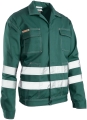 Bluza robocza BRIXTON CLASSIC odblaskowa zielona
