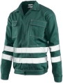 Bluza robocza BRIXTON CLASSIC odblaskowa zielona