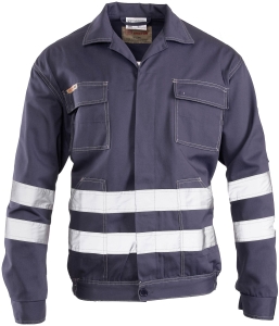 Bluza robocza BRIXTON CLASSIC odblaskowa stalowa