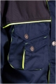 Bluza robocza BRIXTON PRACTICAL granatowo-żółta