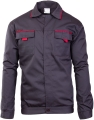 Bluza robocza MAX-POPULAR stalowa