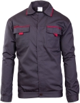 Bluza robocza MAX-POPULAR stalowa