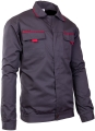 Bluza robocza MAX-POPULAR stalowa