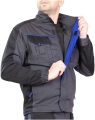 Bluza robocza SEVEN KINGS TOPAZ stalowa