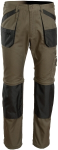 Spodnie robocze BRIXTON PRACTICAL odpinane nogawki khaki