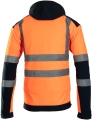 Kurtka ostrzegawcza ocieplana BRIXTON FLASH SOFTSHELL BF005 kat.II kl.2 pomarańczowa