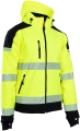 Kurtka ostrzegawcza ocieplana BRIXTON FLASH SOFTSHELL BF010 kat.II kl.2 żółta