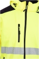 Kurtka ostrzegawcza ocieplana BRIXTON FLASH SOFTSHELL BF010 kat.II kl.2 żółta