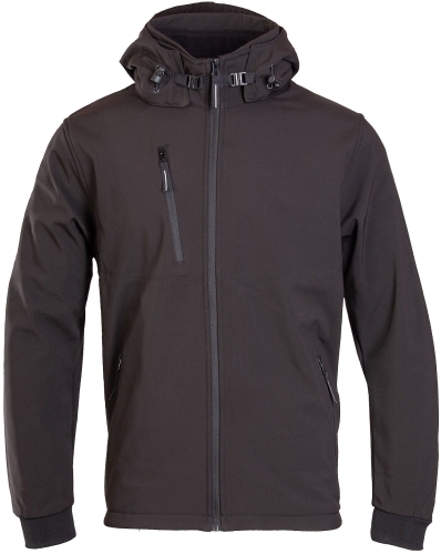 Kurtka ocieplana BENEFIT SOFTSHELL CAMINO czarna