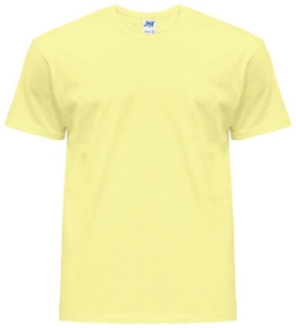 Koszulka T-shirt JHK TSRA 150 Light Yellow