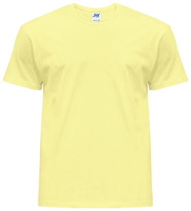 T-shirt JHK TSRA 150 Light Yellow Neon