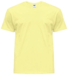 Koszulka T-shirt JHK TSRA 150 Light Yellow (10 szt.)