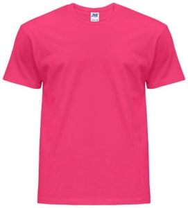 Koszulka T-shirt JHK TSRA 150 Fucsia Fluor (10 szt.)