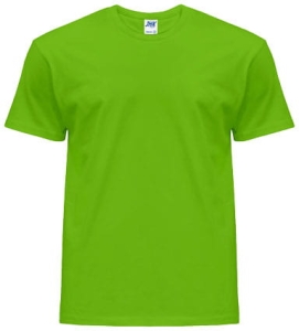 Koszulka T-shirt JHK TSRA 150 Lime Fluor (10 szt.)