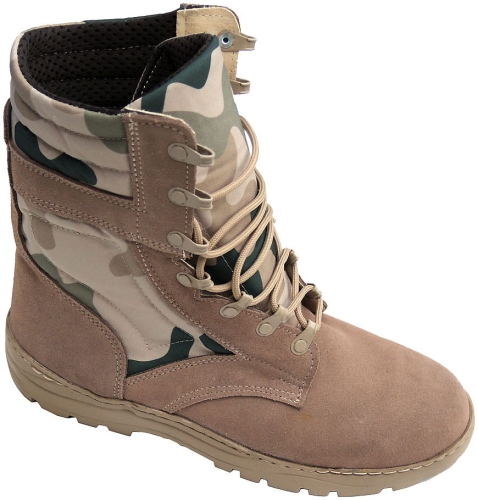 Buty taktyczne desantowe pustynne/moro