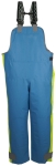 Ogrodniczki wodoochronne PROS 003 niebiesko-limonkowe
