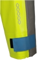 Ogrodniczki wodoochronne PROS 003 szaro-limonkowe