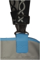 Ogrodniczki wodoochronne PROS 003 szaro-limonkowe