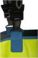 Ogrodniczki wodoochronne PROS 003 szaro-limonkowe