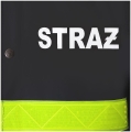 Kurtka wodoochronna PROS 071 Straż czarna