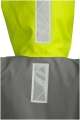 Kurtka wodoochronna PROS 1033 limonkowo-szaro-niebieska
