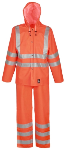 Ubranie wodoochronne ostrzegawcze PROS 1101R/1011R pomarańczowe fluorescencyjne