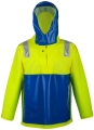 Kurtka wodoochronna PROS 3044 żółto-niebieska fluorescencyjna