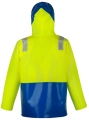 Kurtka wodoochronna PROS 3044 żółto-niebieska fluorescencyjna