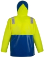 Kurtka wodoochronna PROS 3144 żółto-niebieska fluorescencyjna