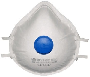 Półmaska przeciwpyłowa MB 20 V FFP2 NR D (450 szt.)