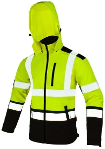 Kurtka softshell ostrzegawcza ART.MAS SOFTREF Yellow