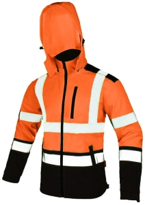 Kurtka softshell ostrzegawcza ART.MAS SOFTREF Orange