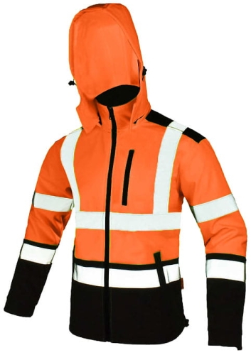 Kurtka softshell ostrzegawcza ART.MAS SOFTREF Orange