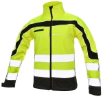 Kurtka softshell ostrzegawcza ART.MAS SOFTFLEX Yellow