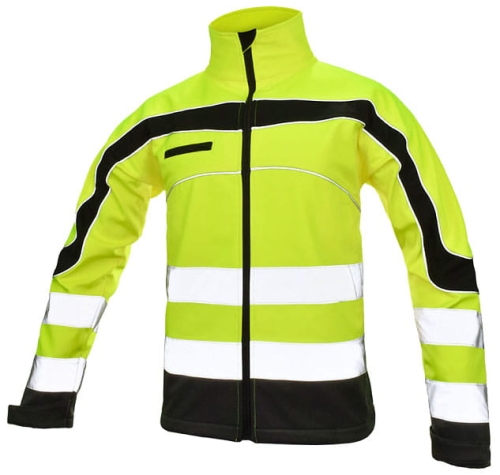 Kurtka softshell ostrzegawcza ART.MAS SOFTFLEX Yellow