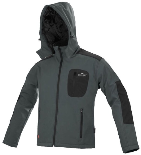 Kurtka softshell ART.MAS Classic Grey/Black