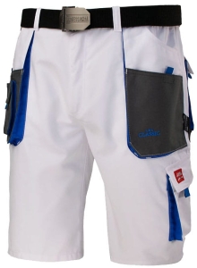Krótkie spodnie robocze ART.MAS Classic White