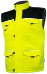 Bezrękawnik ocieplany ART.MAS PROF-TOP Yellow