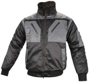 Kurtka ocieplana ART.MAS PILOT-bi Black/Grey