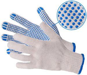 Rękawice robocze ART.MAS RND600 Blue (12 par)