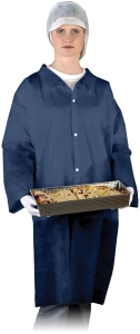 Fartuch laboratoryjny FLAB granatowy