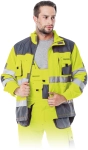 Bluza ostrzegawcza LH-FMNX-J żółto-stalowo-czarna