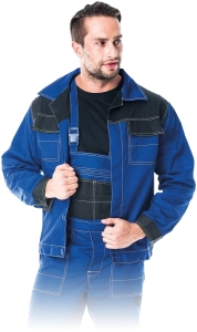 Bluza robocza MULTI MASTER niebiesko-czarna